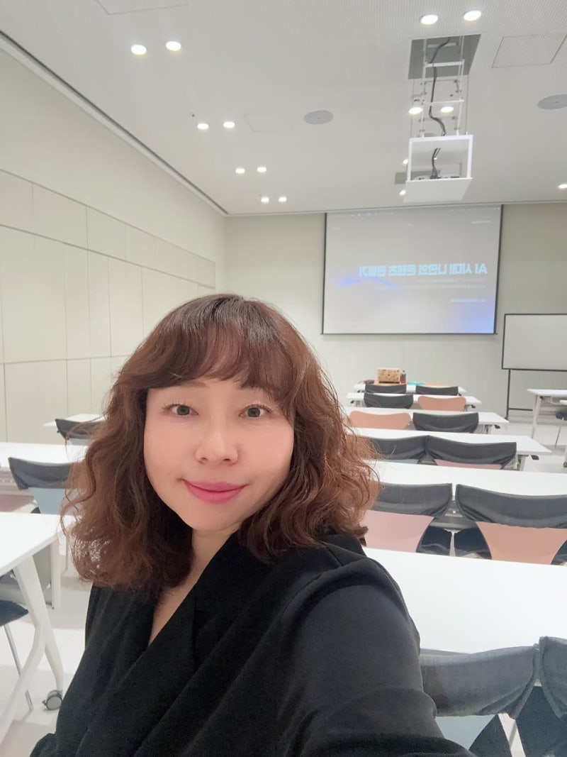 롯데 동탄점, AI PPT 현장 사진