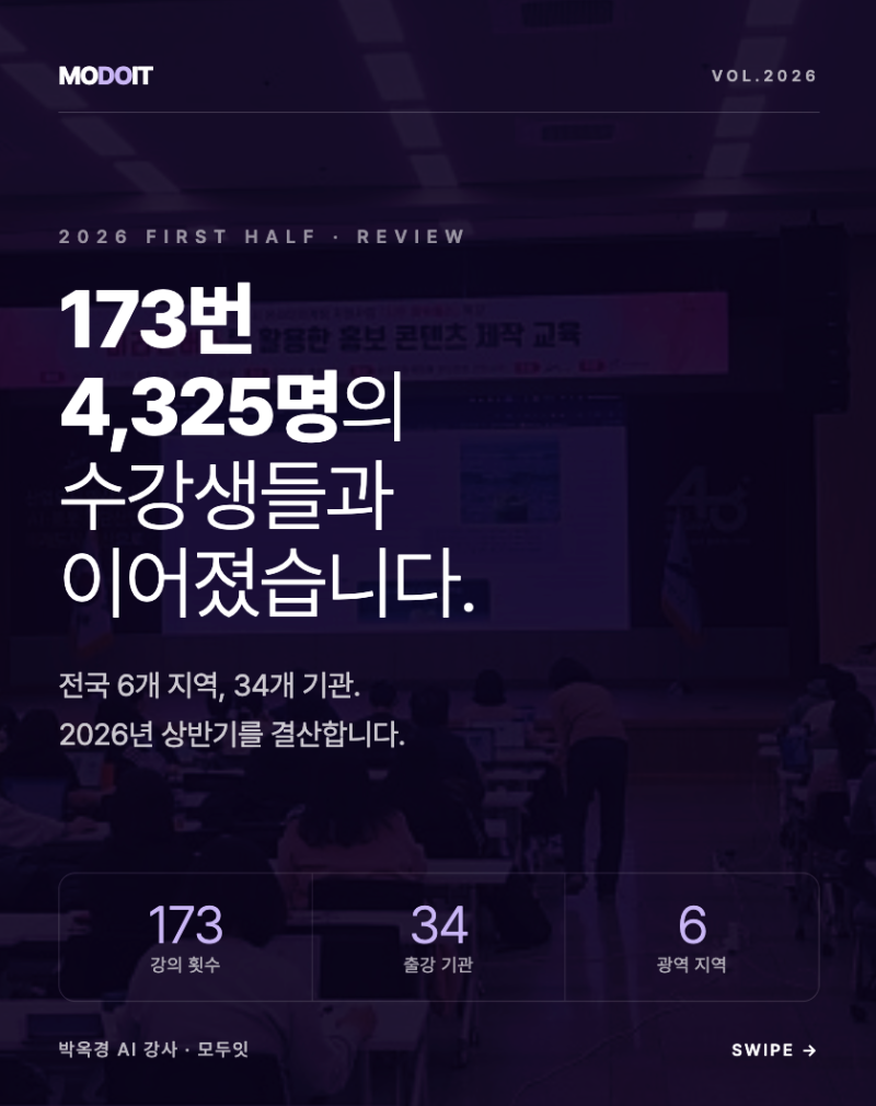 모두잇, AI 교육 운영 현장 사진